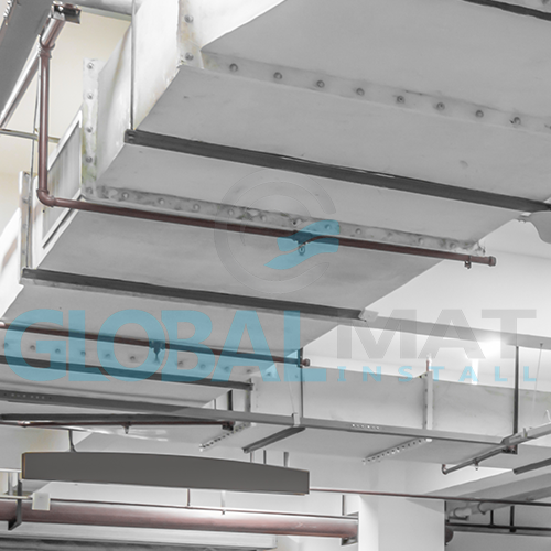 Industrial rectangular ventilation duct - Industrial Ducting - Global Mat Install
