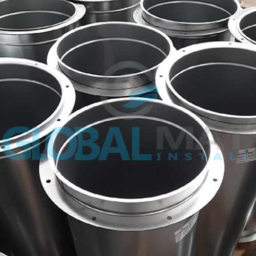 Industrial circular ventilation duct - Industrial Ducting - Global Mat Install
