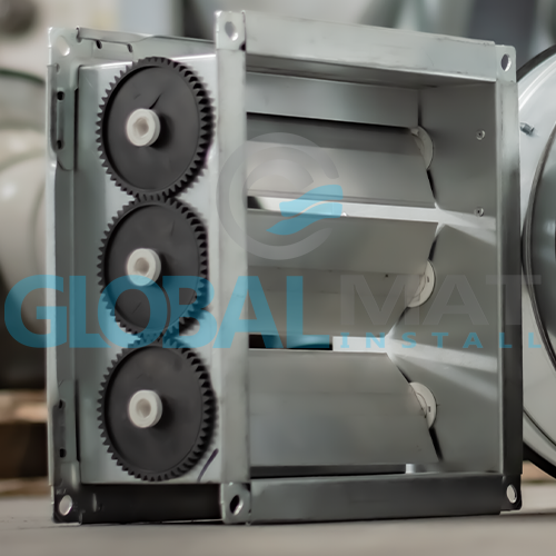 Rectangular adjustment damper - Adjustment Elements - Global Mat Install