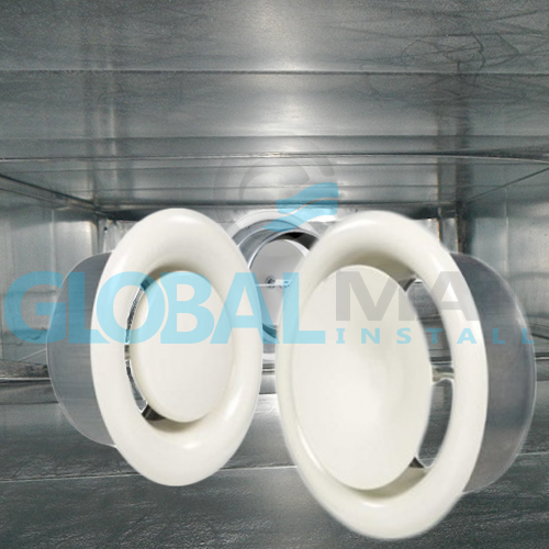 Valves - Anemostats, Grills and Valves - Global Mat Install