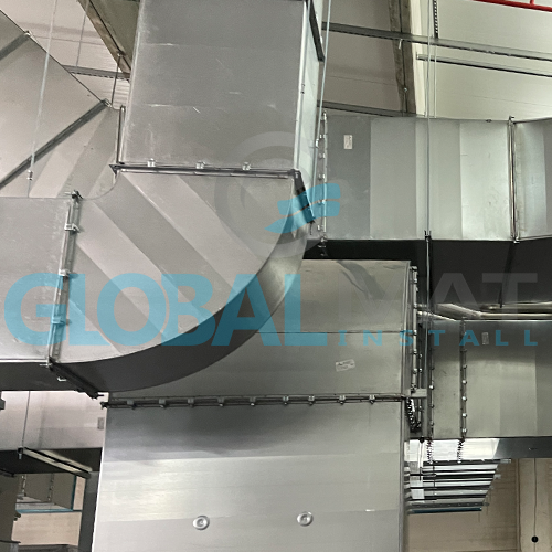 Rectangular Ventilation Duct - Ventilation Ducting - Global Mat Install